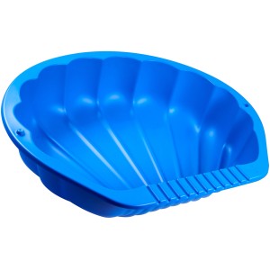 Niebieska duża muszla do piasku i wody (73x88x22cm) dla dzieci od 1,5 roku.