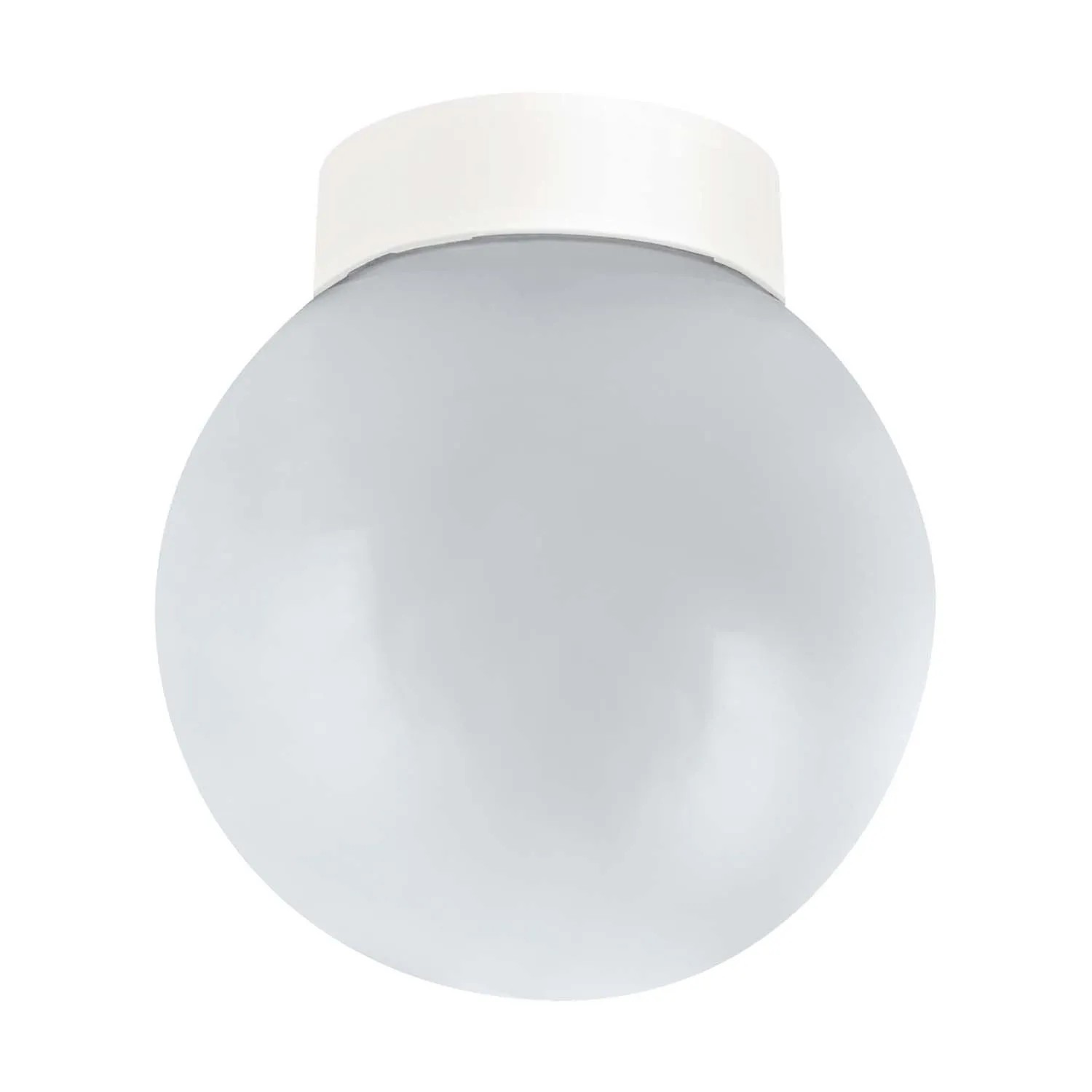 Struhm Lampa ogrodowa BALL LAMP PLASTIC 1xE27 max. 13W IP44 śr. 15cm biała