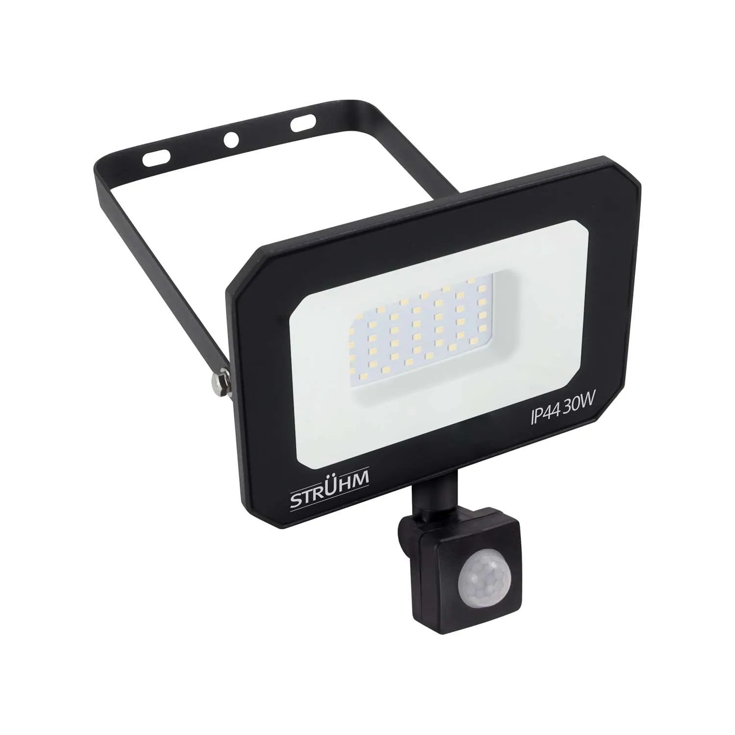 Struhm Naświetlacz ASTON LED S z czuj. ruchu 30W 4000K 3550lm IP44 czarny