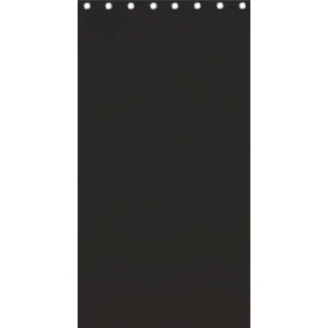 Zasłona DARK zaciemniająca na przelotkach 140 x 260 cm czarna