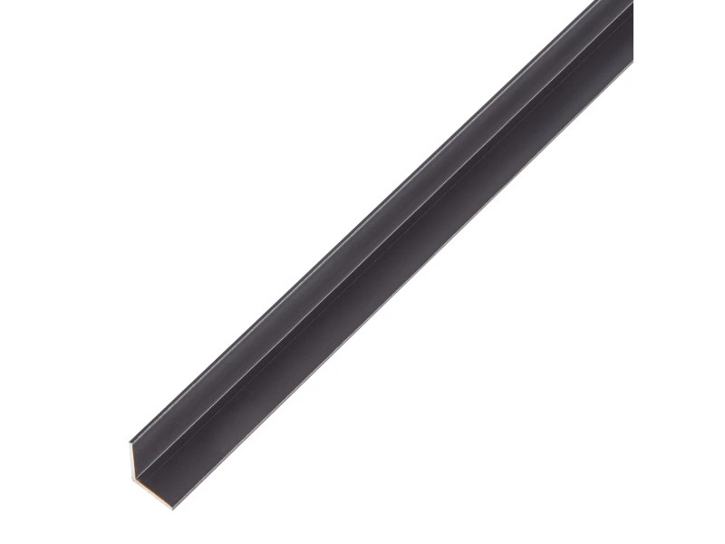 Gust.Alberts Profil kątowy aluminiowy anoda czarna 10x10x1 mm 2m