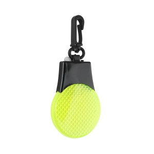 Brelok rowerowy migający Led żółty