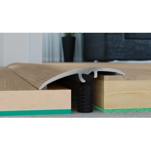 t.b.t. profil przejściowy do podłóg, kolor srebrny.