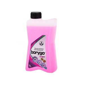 Płyn chłodniczy Borygo, różowy, butelka 1 litr.