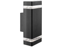 Kinkiet ogrodowy GILBERT 2xGU10 IP44 czarny