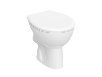 Miska WC stojąca pozioma z deską