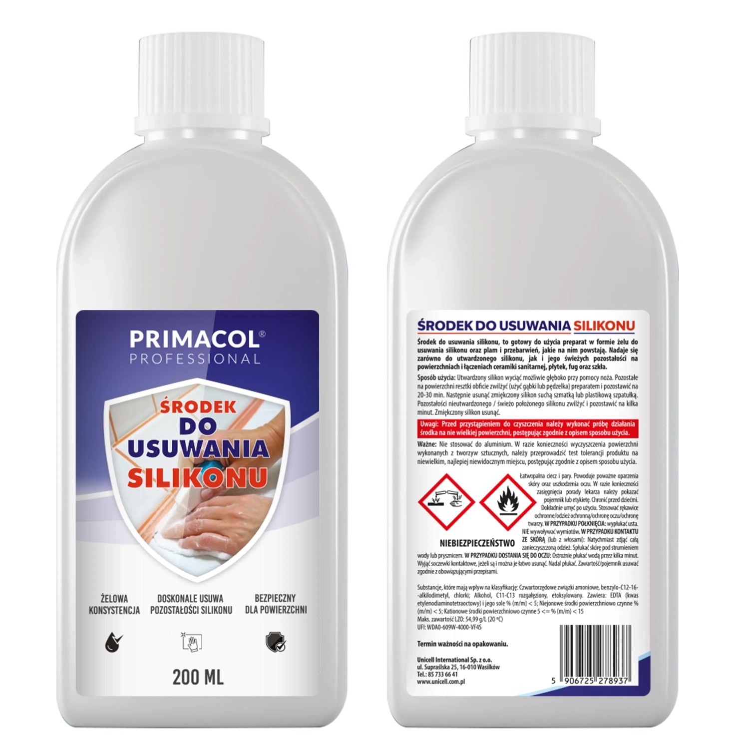 Primacol Środek do usuwania silikonu 200ml