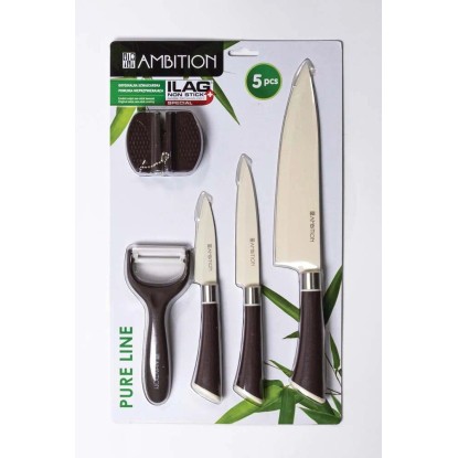 Komplet noży Pure Line 5 elem.