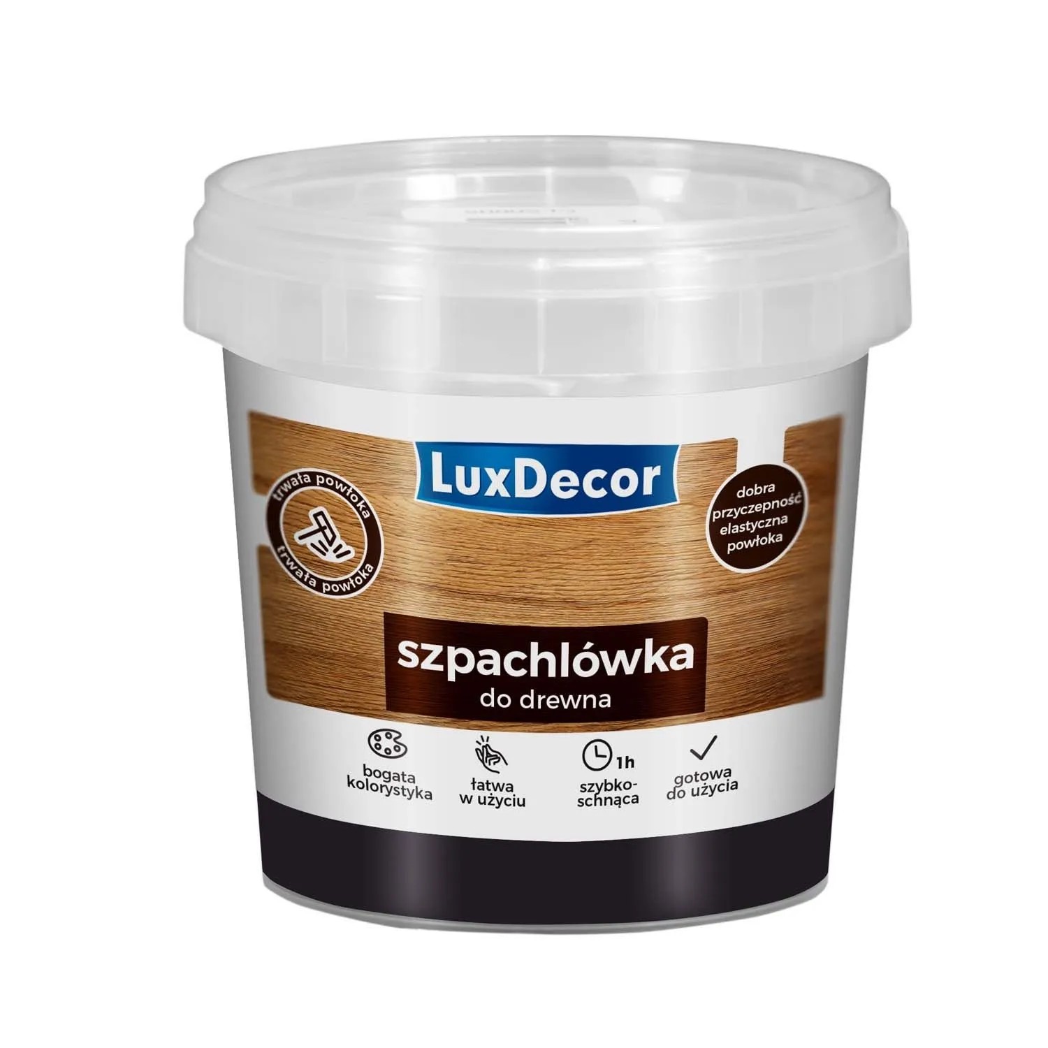 LuxDecor Szpachla do drewna palisander 600 g