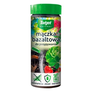 Opakowanie mączki bazaltowej Target Natural do dekoracji ogrodu i zwalczania szkodników.