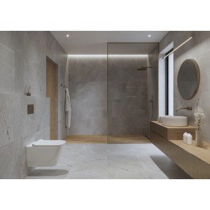 Gres szkliwiony półpolerowany Armano grey 60 x 120 cm