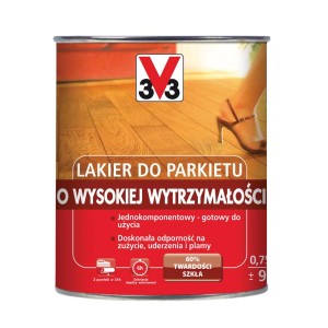 Puszka lakieru do parkietu t.b.t. do podłóg i schodów.