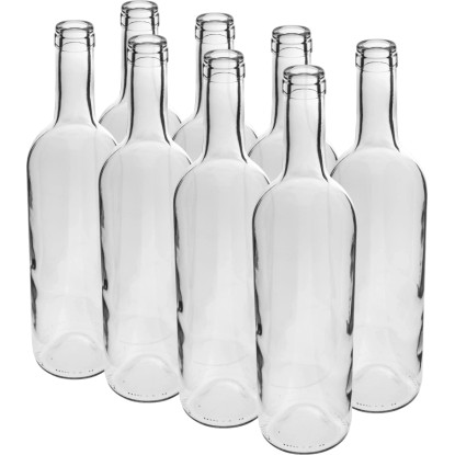 Butelka na wino biała - 750 ml