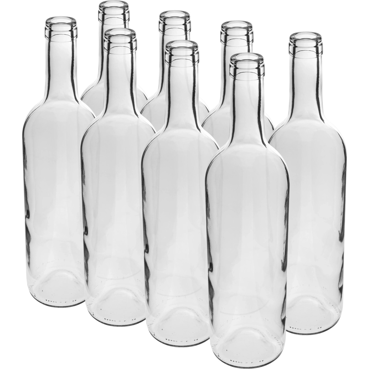 Butelka na wino biała - 750 ml