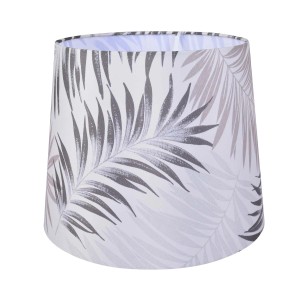 Abażur SCARLET stożek śr. 35 cm grey leaves