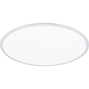 Biała, okrągła lampa sufitowa LED Plafony t.b.t.