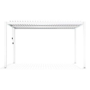 Pergola LUXE LED biała - 3 x 4 x 2,5 m