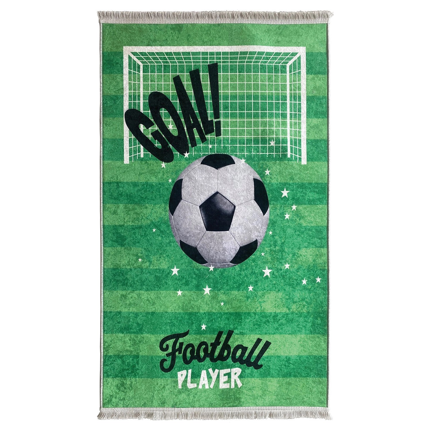 Uniglob Dywan dziecięcy BALL 80 x 140 cm zielony