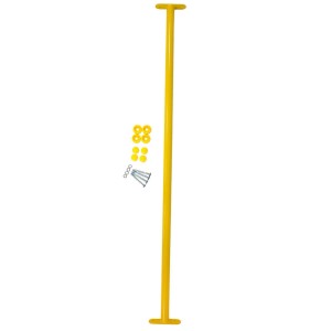 4IQ Drążek metalowy żółty dł. 125 cm, fi 32 mm