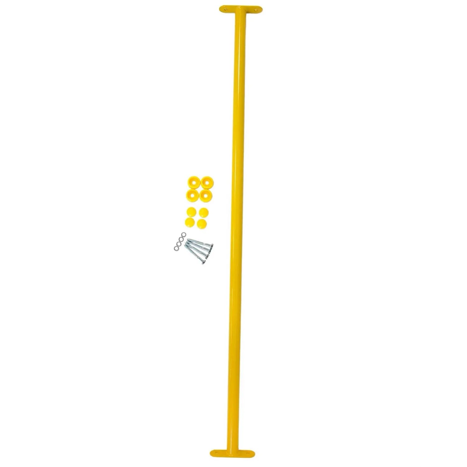 4IQ Drążek metalowy żółty dł. 125 cm, fi 32 mm_2
