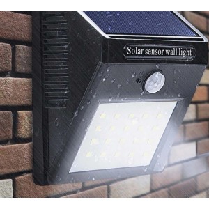 Düwi Lampa LED SOLAR SENSOR LIGHT 3W 200lm czarna