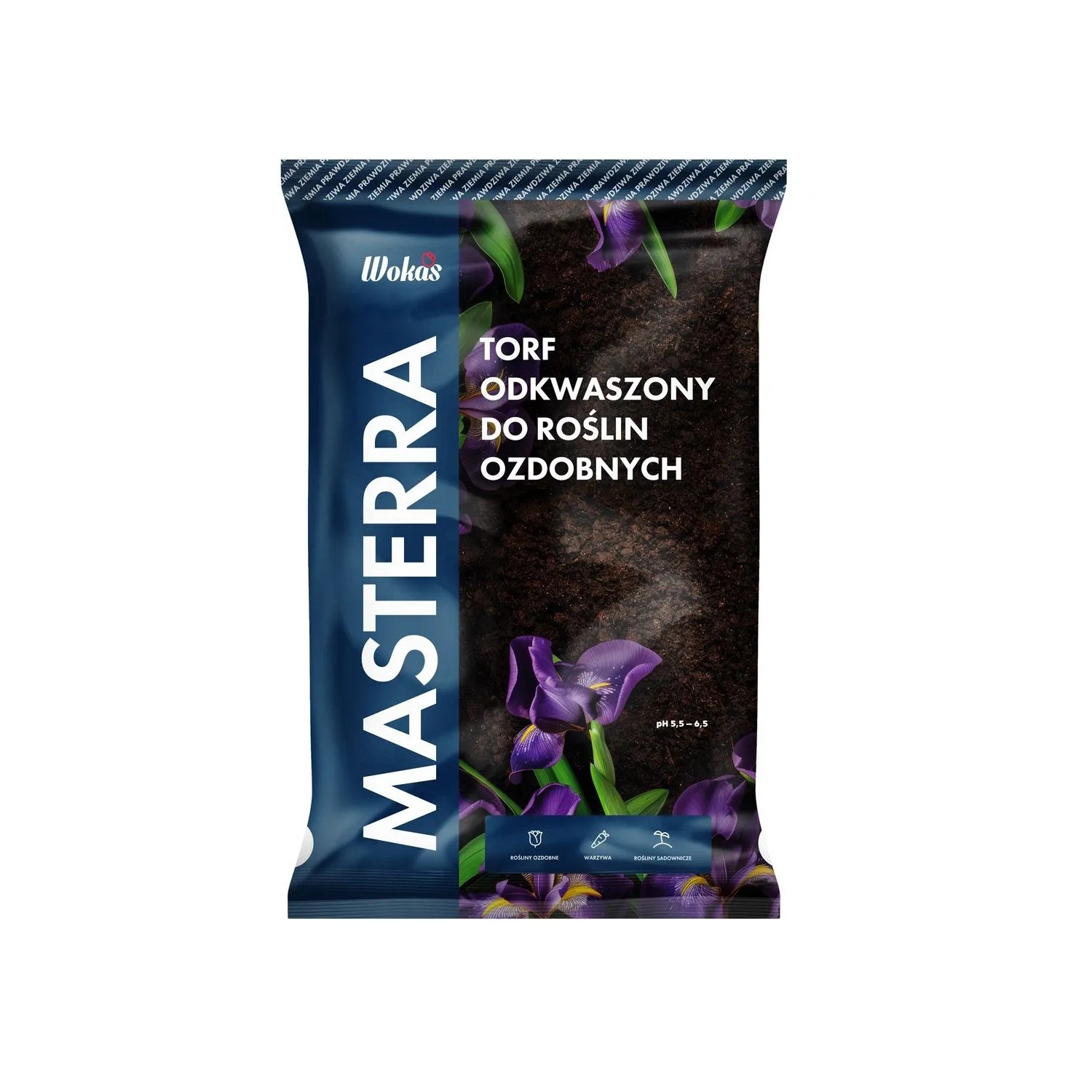 Wokas Torf odkwaszony MASTERRA 80L