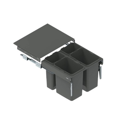 Rejs Pojemnik na odpady Segrego 60 H=42,5 L=48 cm grafit