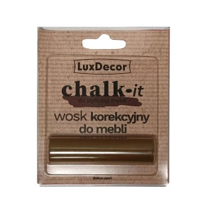 LuxDecor Chalk-it wosk korekcyjny do mebli w sztyfcie, złoty.