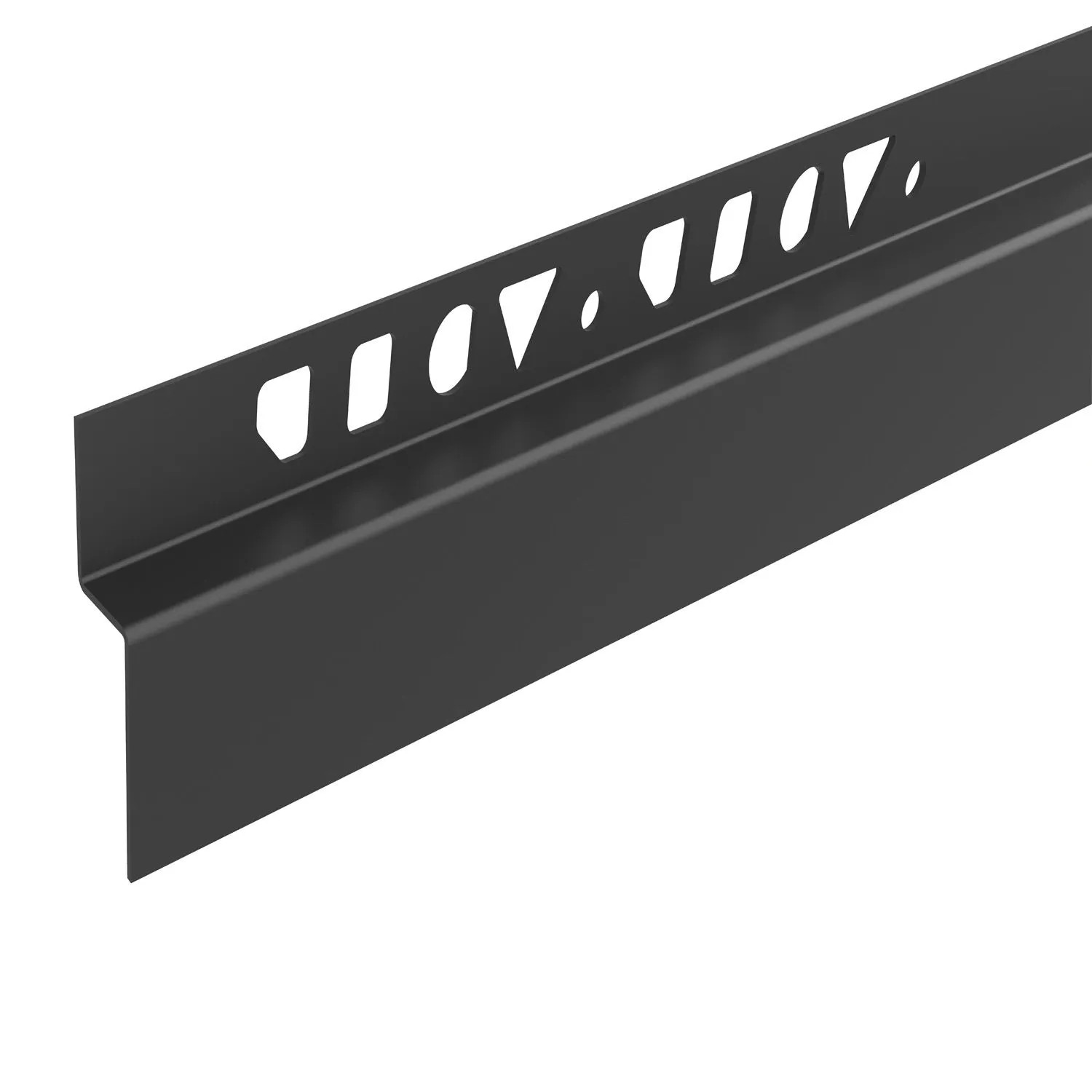 Listwa czołowa czarny mat 100x3,2