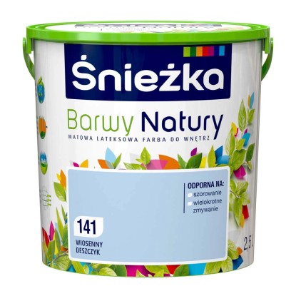 Farba Śnieżka Barwy Natury wiosenny deszczyk 2,5 l