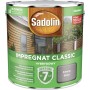 Sadolin Impregnat Classic, ciemnoszary, do ochrony drewna na zewnątrz.