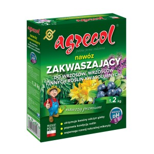 Agrecol Specjalny nawóz do roślin wrzosowatych, opakowanie 1,2 kg.
