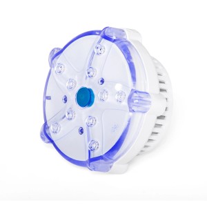 Światło LED Bestway do wanny z hydromasażem Lay-Z-Spa, 7-kolorowe, 1,8 W, do montażu na ścianie basenu.