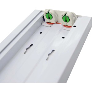 Struhm Lampa liniowa (belka) POGO do świetlówek LED G13 2x18W biały grill