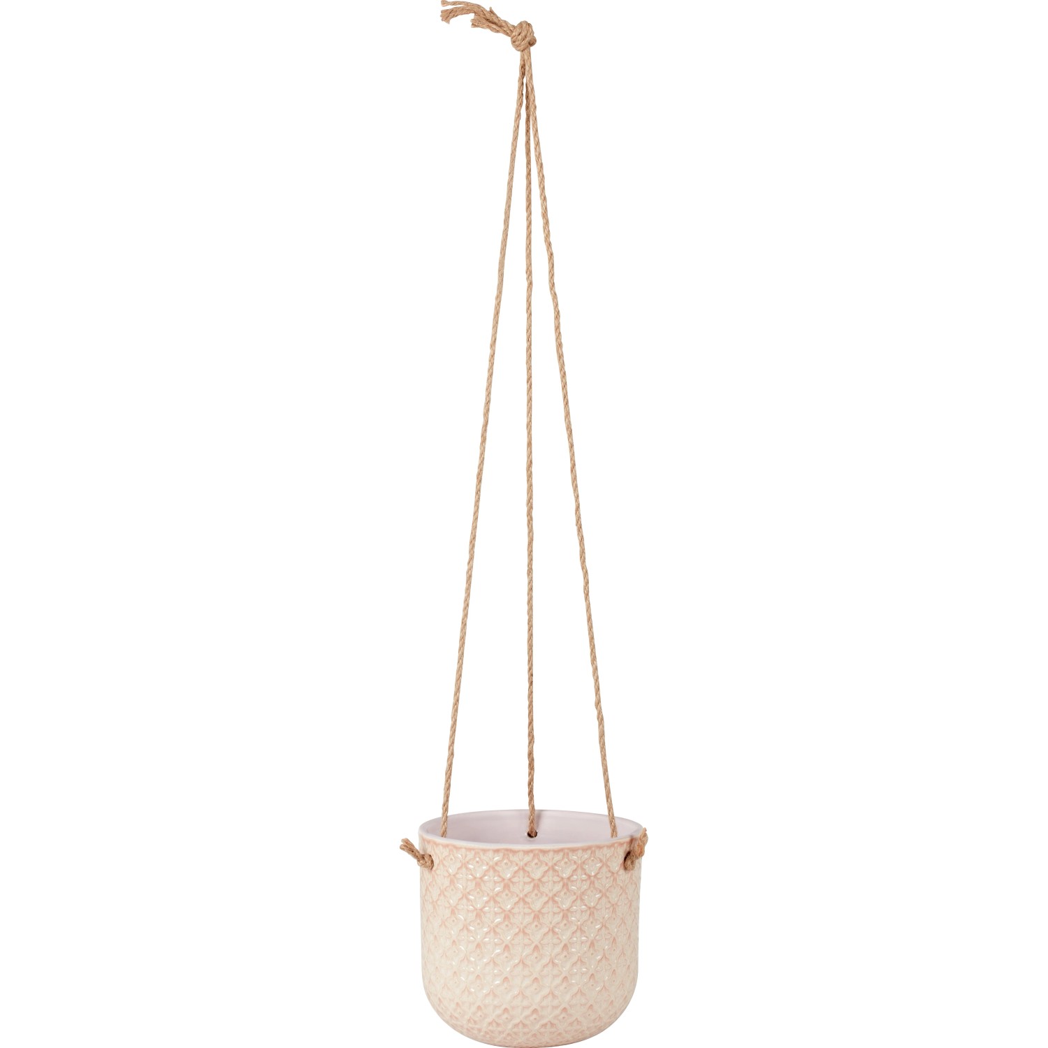 Osłonka Candy Pastel wisząca różowa - 19,5 cm