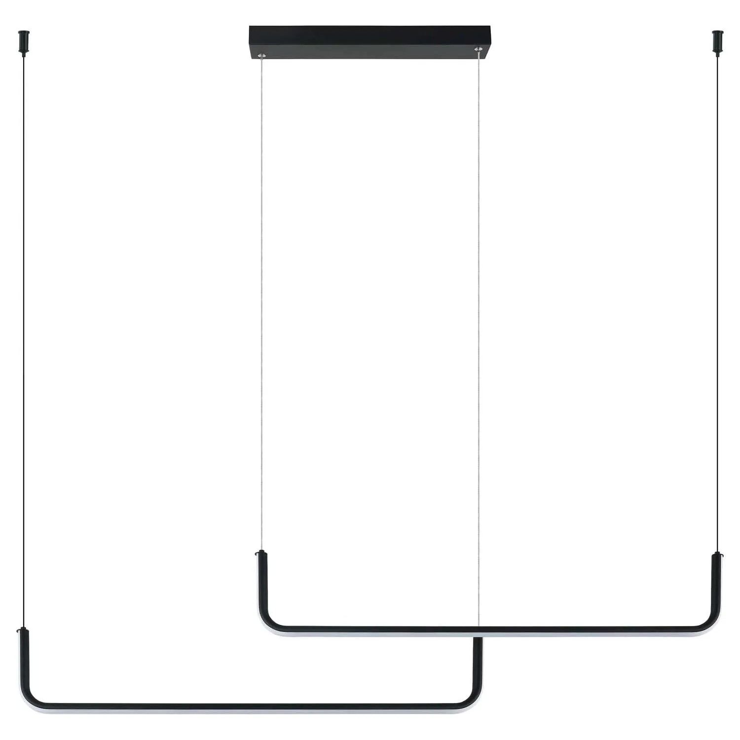 Light Prestige Lampa wisząca LED MALAWI BASIC 40W CCT 4500lm czarna