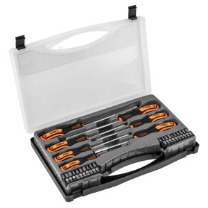 Neo Tools Zestaw wkrętaków i końcówek wkrętakowych - 27 cz.