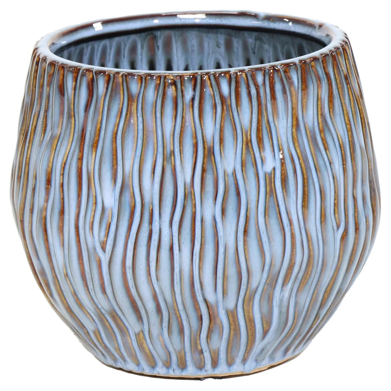 Donica Ide Wave Egg Pot Ice 16 cm - 2 szt.
