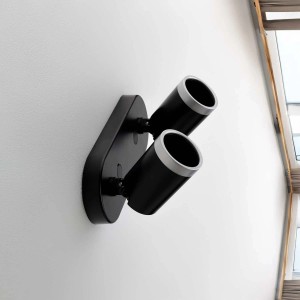 Volteno Listwa Spot BEST 2xGU10 max. 9W LED czarno-srebrna