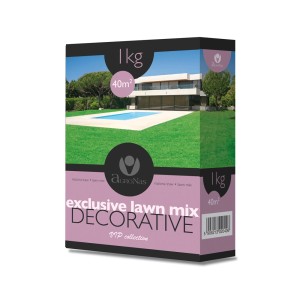Opakowanie nasion trawy 'Exclusive Lawn Mix Decorative' na ok. 40m² trawnika.