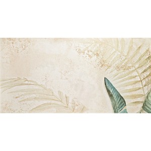 Płytka dekoracyjna ze wzorem roślinnym, idealna do aranżacji ścian.