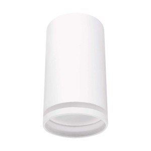 Struhm Lampa sufitowa tuba ZULA DWL WHITE 1xGU10 10x5,5cm biała