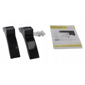 Mission Air Konwektor elektryczny Porto czarny WiFi 2000W