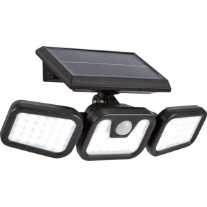Naświetlacz solarny z czuj. ruchu PIR 3W 300lm czarny