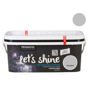 Wiadro farby efektowej "Let's Shine" Shanghai marki Primacol Decorative.