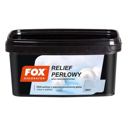 Relief Perłowy FOX mint 1kg