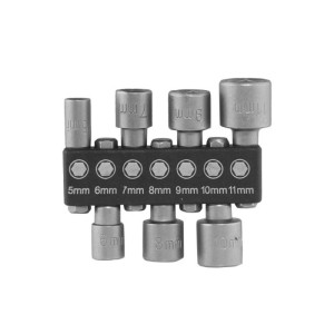 TOTAL Tools Wkrętak z końcówką i bitami - 24 szt.