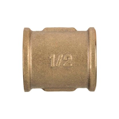 Invena Mufa mosiądz 1/2"