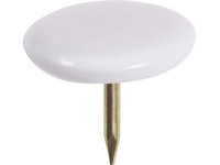 Pinezki okrągłe białe 150szt