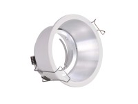 Polux Oprawa podtynkowa ruchoma KOLDING MR16 8W śr. 8,5cm biało-srebrna Polux Oprawa podtynkowa ruchoma KOLDING MR16 8W śr. 8,5cm biało-srebrna